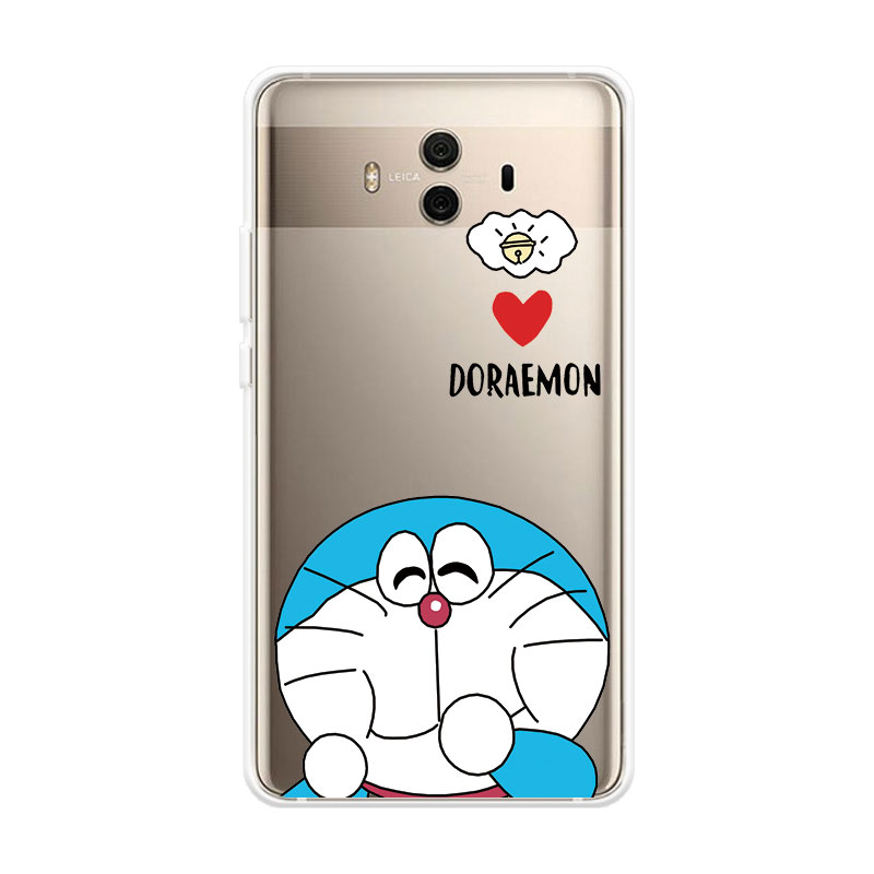 Ốp Lưng Huawei Mate 9 10 Mate9 Pro Mate10 Lite TPU mềm Case Doraemon Two