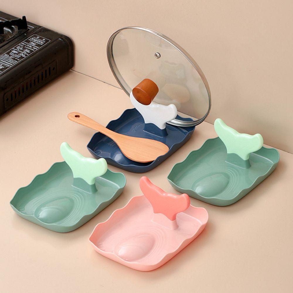 JARRED Giá Đỡ Nắp Nồi Hình Đuôi Cá Đa Năng Tiết Kiệm Không Gian