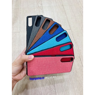 Ốp lưng vải viền nhựa dẻo Sony Xperia 1 - Xperia 5 II - Xperia 1 III - Xperia 5 III - Xperia 10 III