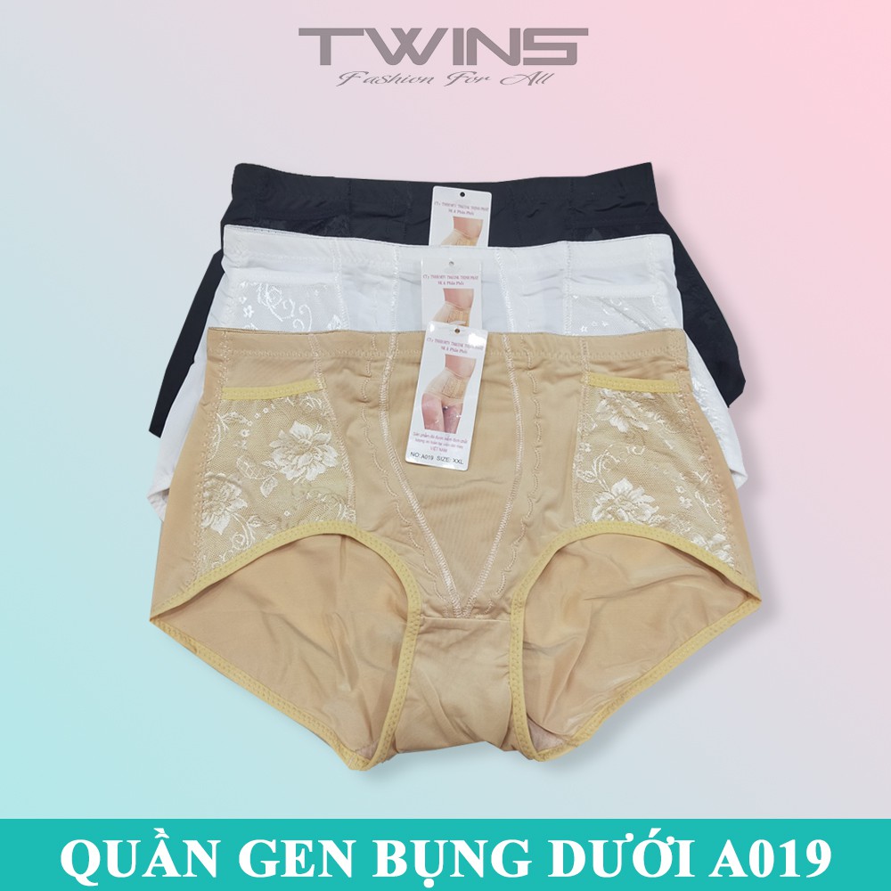 Quần lót gen nịt bụng nữ cạp thấp cao cấp Thịnh Phát A019 định hình siết eo ôm bụng dưới giảm mỡ nâng mông chống cuộn | BigBuy360 - bigbuy360.vn