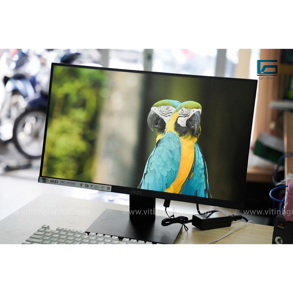 Màn hình MSI PRO MP241X 24 inch FHD/IPS Full Viền, Siêu Mỏng