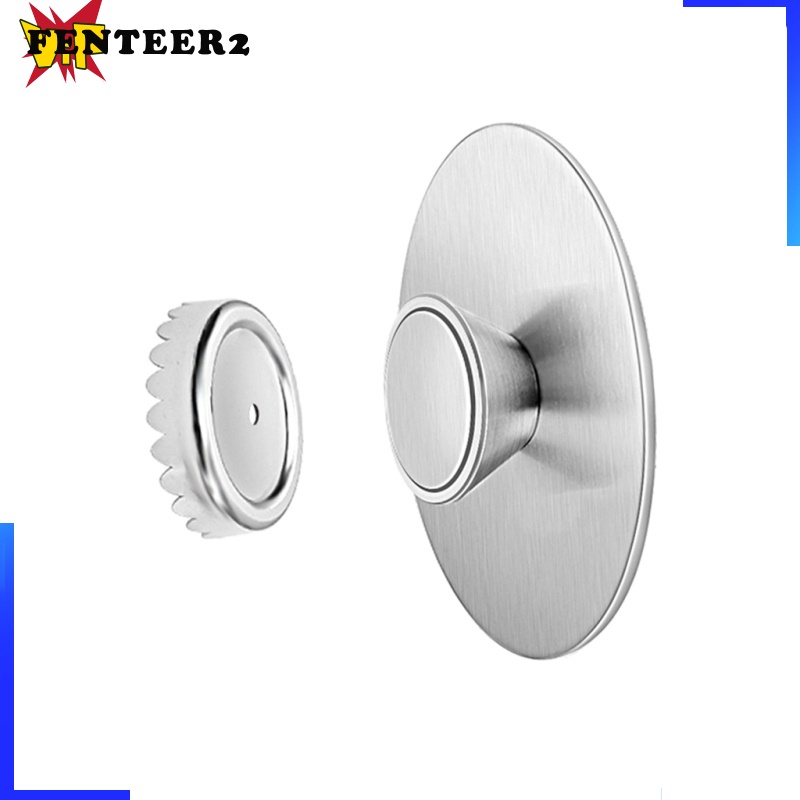 ◘❉ Móc Treo Xà Phòng Hút Nam Châm Bằng Thép Không Gỉ Mới