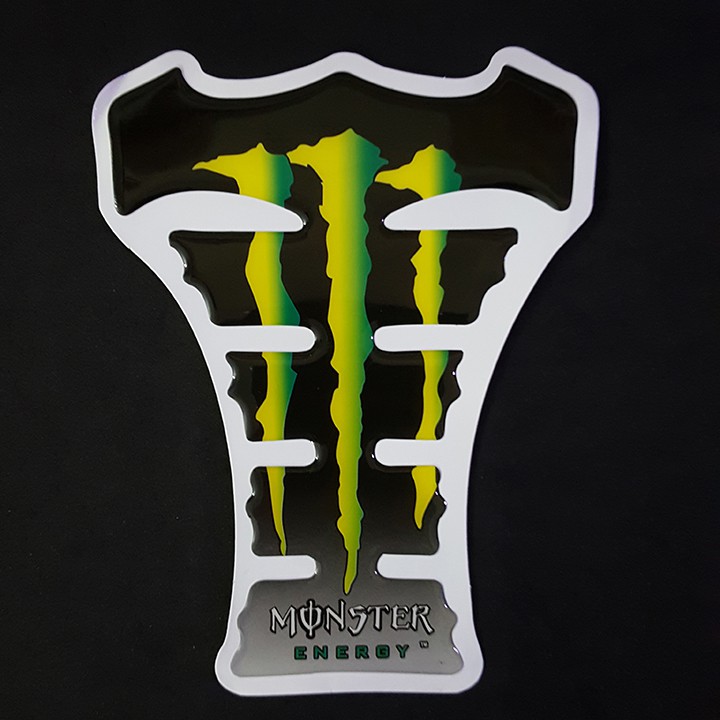 Tem dán bình xăng logo MONSTER ENERGY