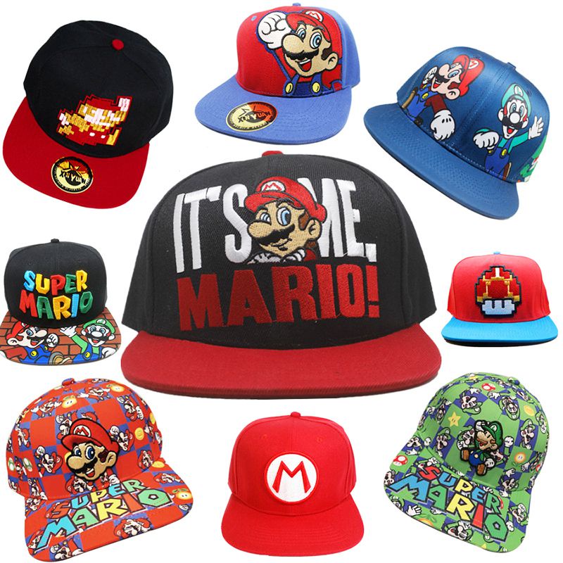 Mũ hóa trang nhân vật Super Mario Luigi Bros cho bé và người lớn dịp Halloween