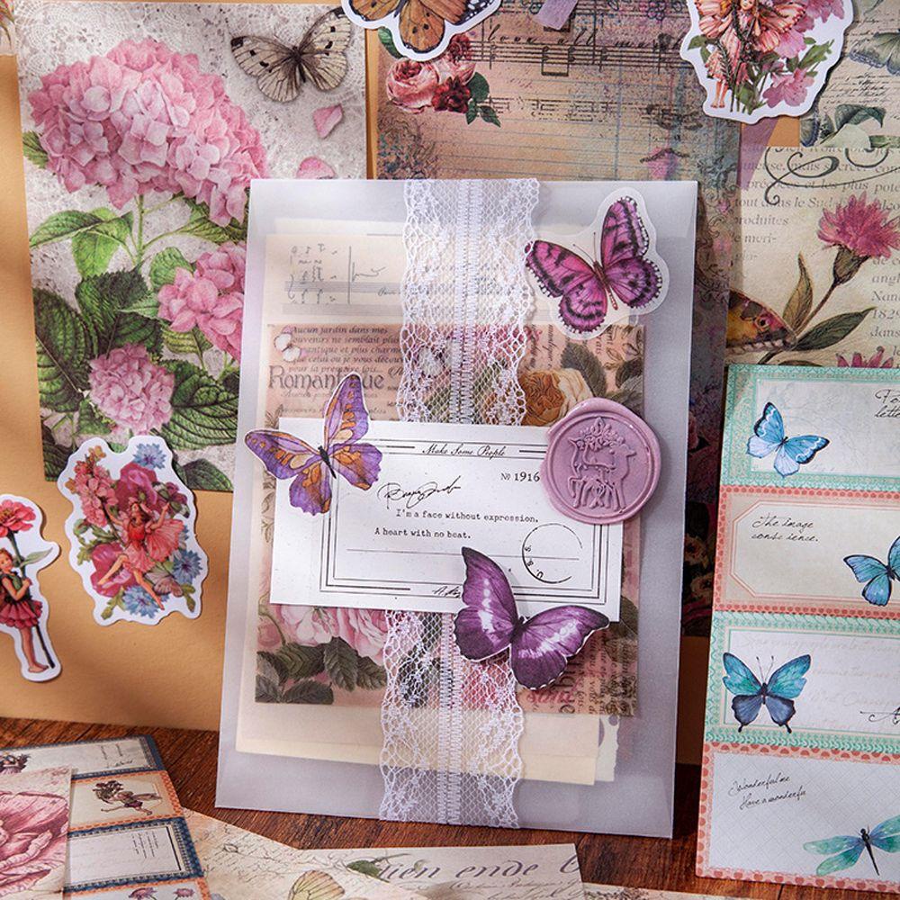 Giấy Dán Ghi Chú Trang Trí Sổ Tay Phong Cách Vintage