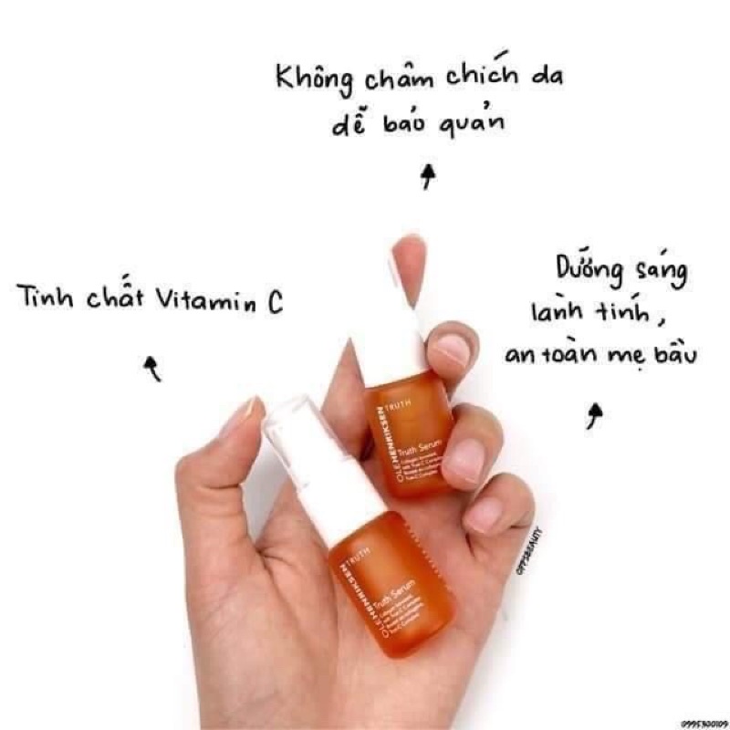 Bộ sản phẩm Mini nhà OleHenriksen Truth Serum - Giggle Juice™ Pre-Makeup Skincare Set