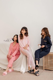 Bộ lụa trơn Nohk