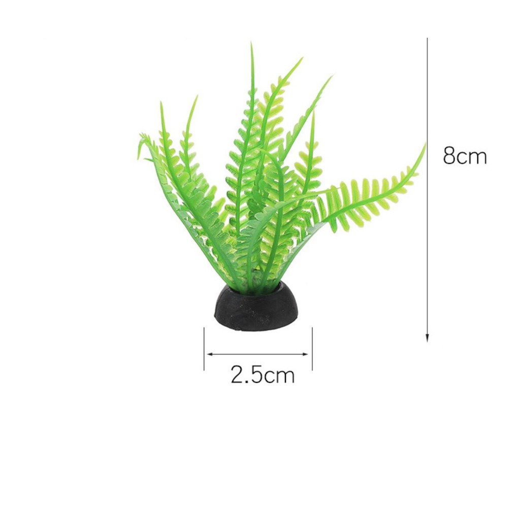 Cây nhựa trang trí hồ cá