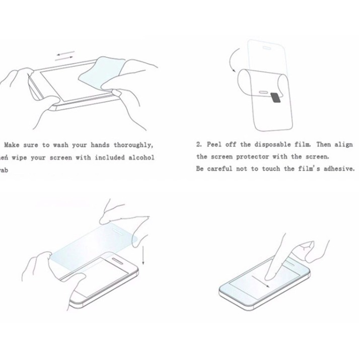 Meizu Note 9 - Kính cường lực phẳng không tràn viền