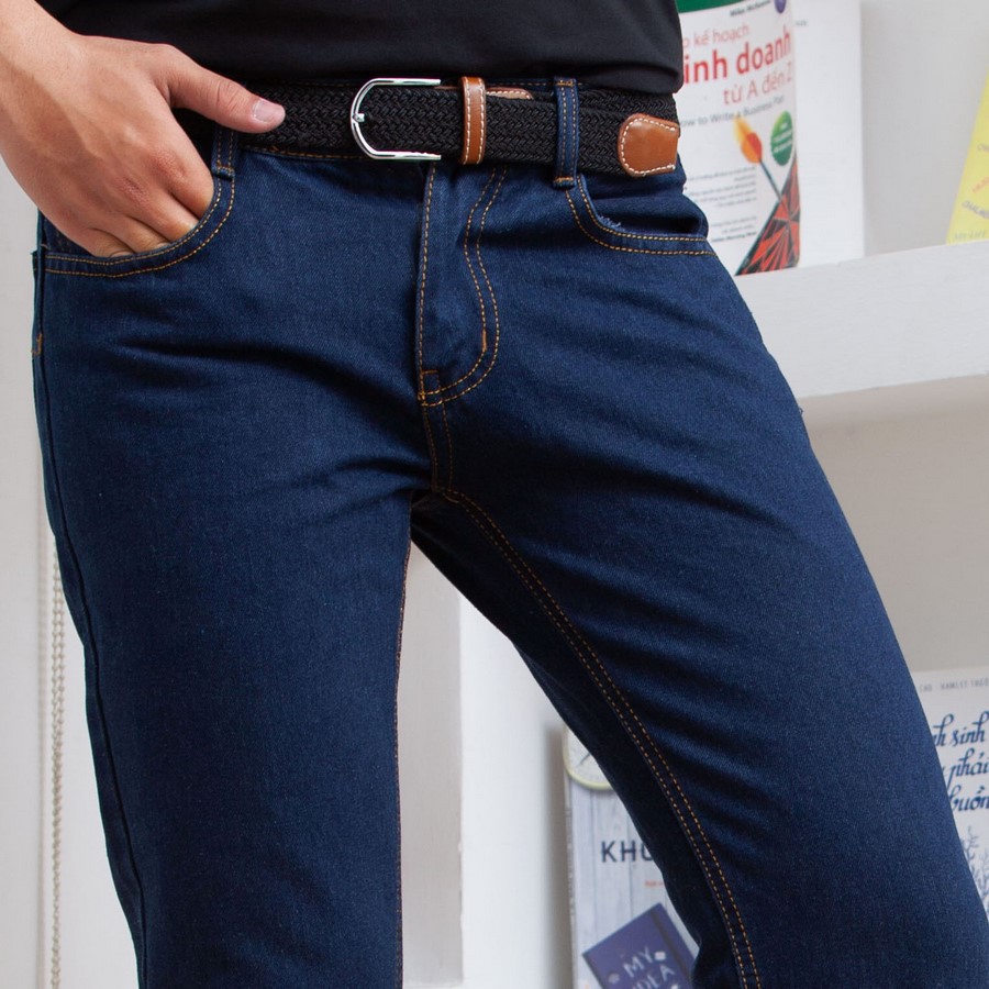 Quần jean nam ống suông Q14 mẫu mới | BigBuy360 - bigbuy360.vn