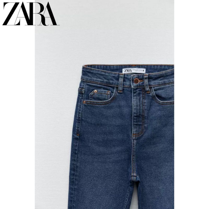 Quần Jean Skinny Cao Cổ ZARA Z1975