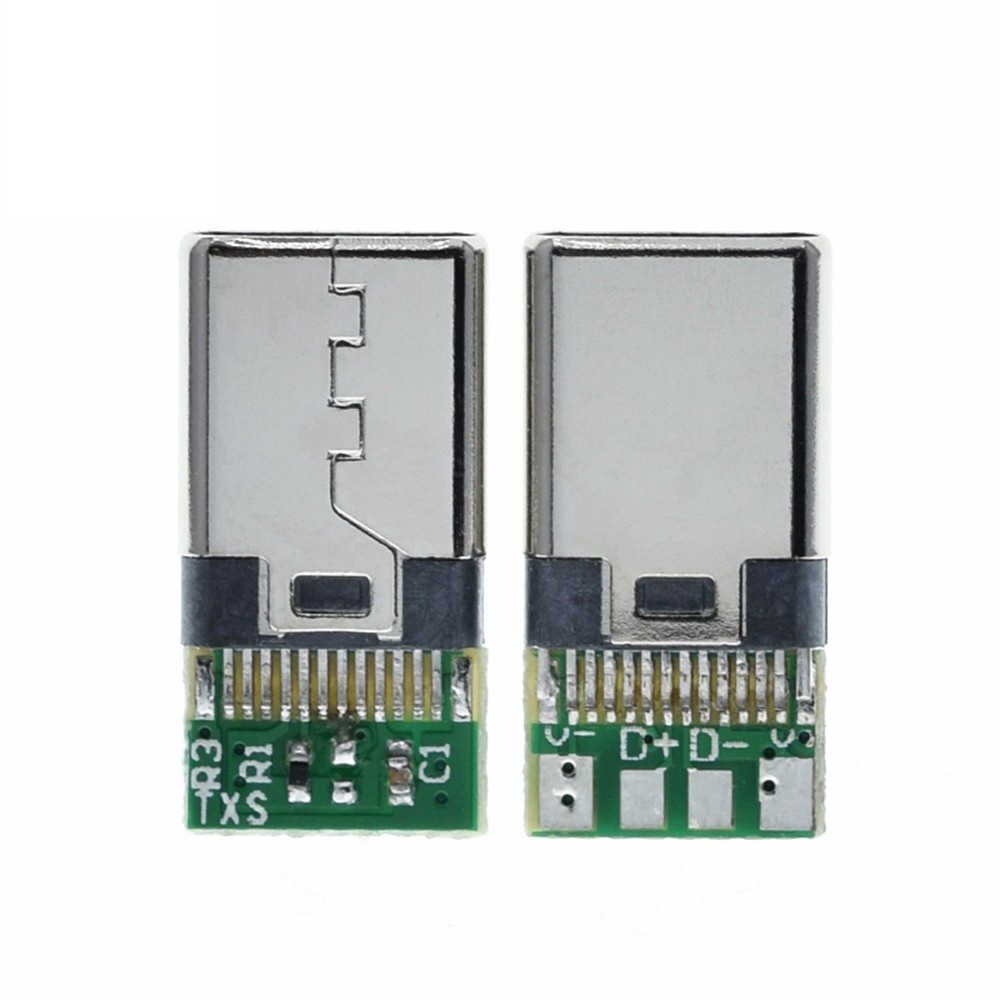 Set 10 Dây Cáp Nối Cổng Usb 3.1 Type C 12 / 24 Pins | BigBuy360 - bigbuy360.vn