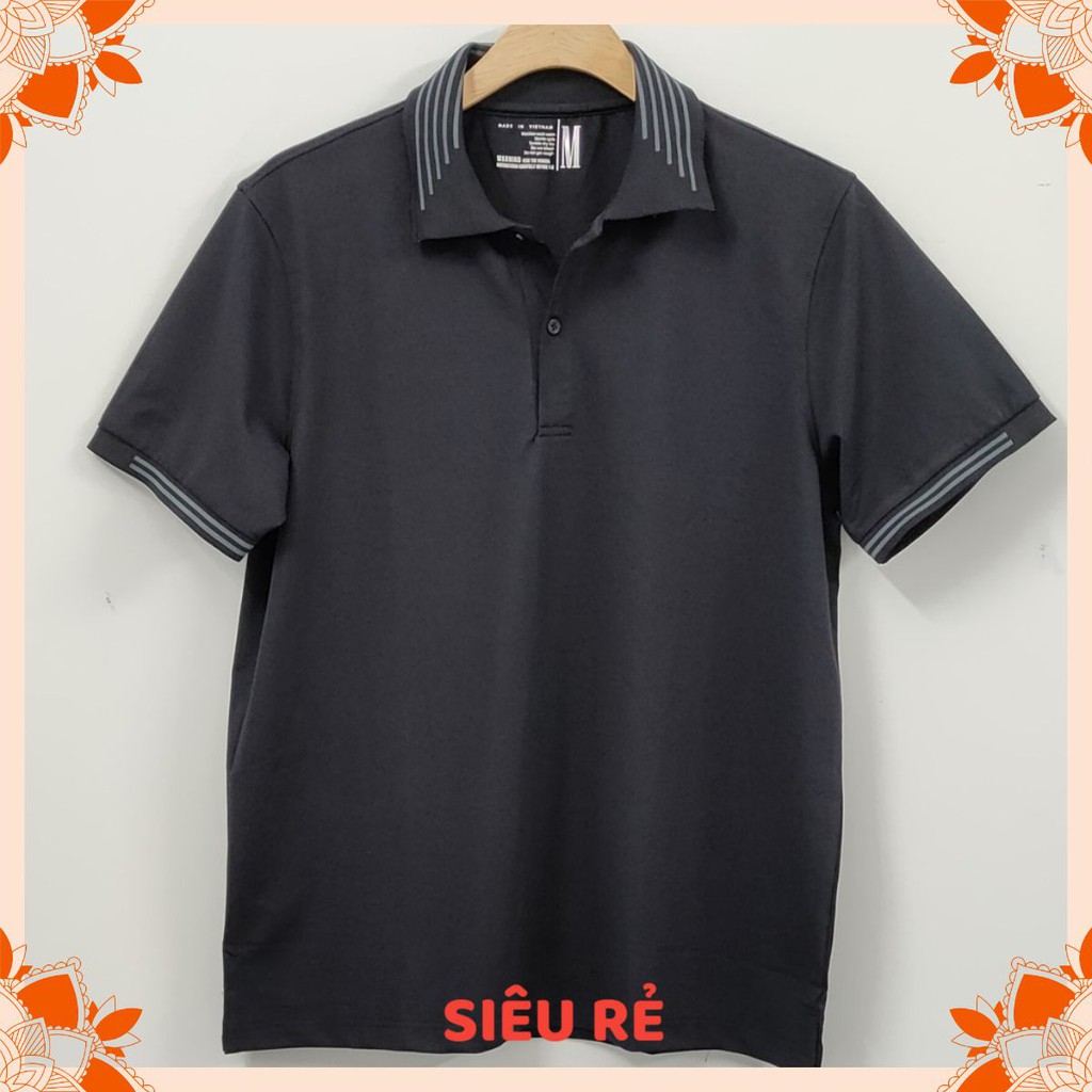 Áo Thun Nam Tay Ngắn | Áo Phông Nam Tay Lỡ Cổ Đứng Thời Trang Cao Cấp A02-002 ngannguyen_shop1