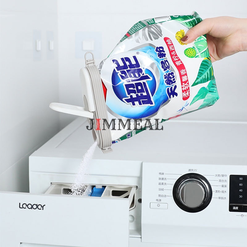 Nắp Kẹp Miệng Túi Bảo Quản Thực Phẩm, Kẹp Miệng Túi, Kẹp Niêm Phong Có Nắp Mở Rót  Đa Năng