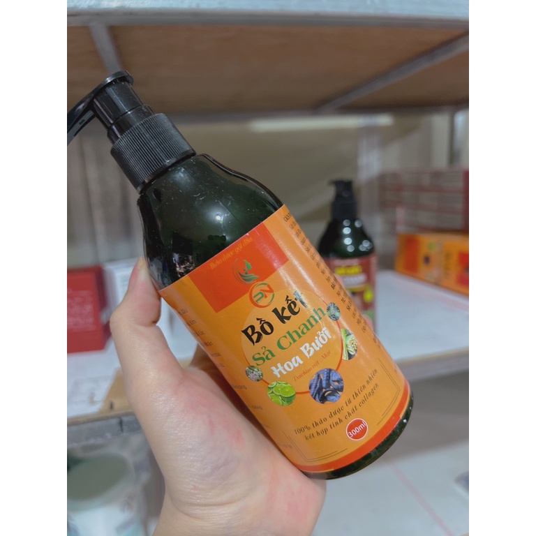 Dầu gội bồ kết chanh xả hoa bưởi