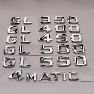 Miếng Dán Trang Trí Đuôi Xe Ô Tô Mercedes-Benz Gl-Class Gl350 Gl400 Gl450 Gl500 Gl550