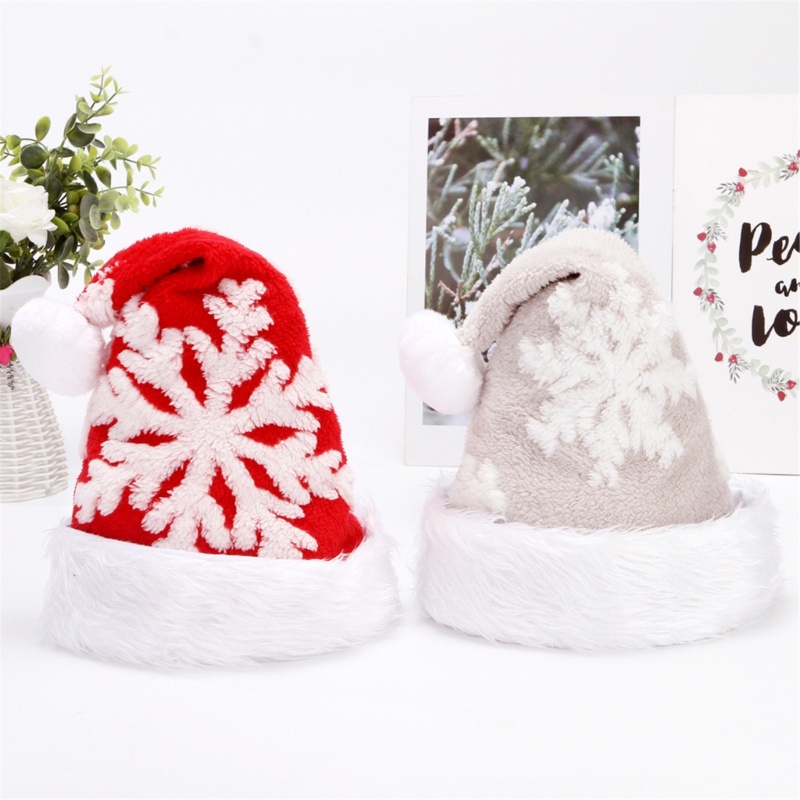 Mũ Ông Già Noel Dễ Thương Dùng Làm Phụ Kiện Trang Trí Tiệc Giáng Sinh DIY