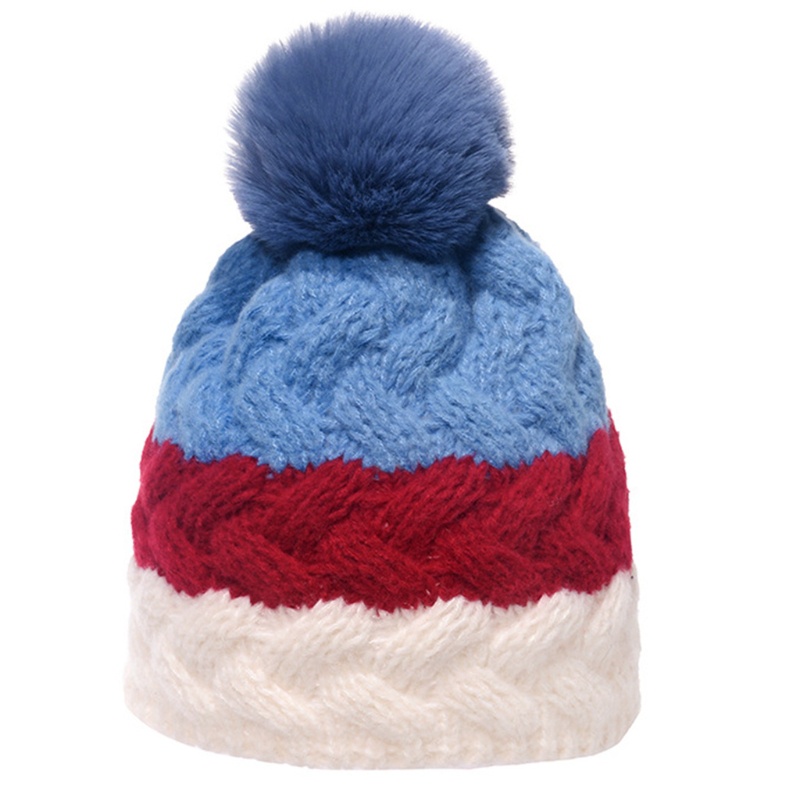 Mũ Dệt Kim Phối Màu Đơn Giản Thời Trang Cho Nam Và Nữ