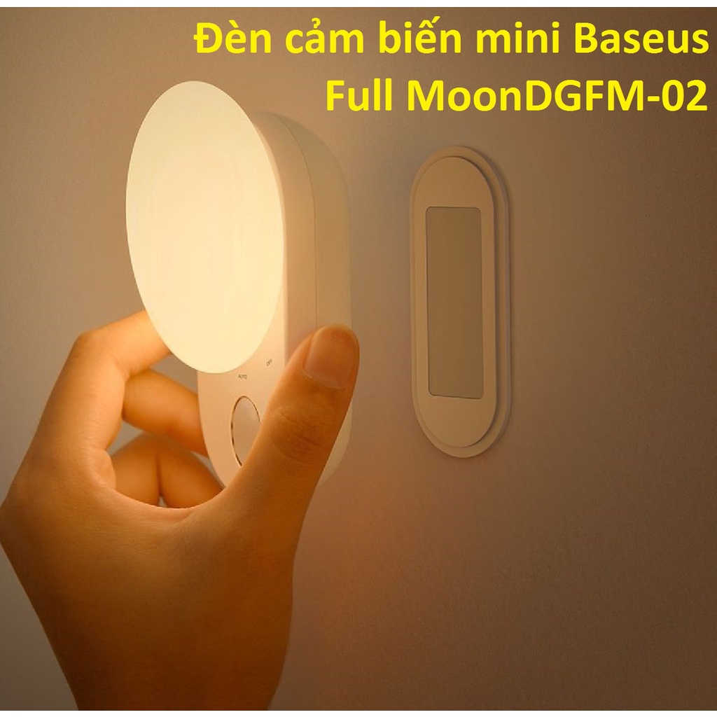 Đèn cảm biến mini Baseus Full Moon DGFM-02