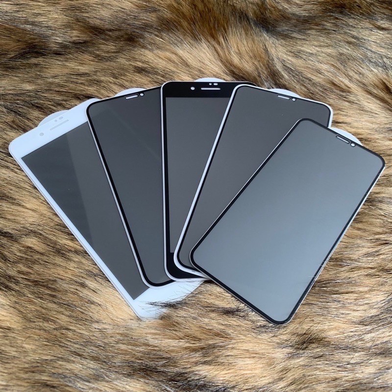 CHỐNG NHÌN TRỘM] CƯỜNG LỰC FULL MÀN CHỐNG NHÌN TRỘM DÀNH CHO IPHONE - HẠN CHẾ BÁM VÂN TAY- IP6 ĐẾN 12PROMAX