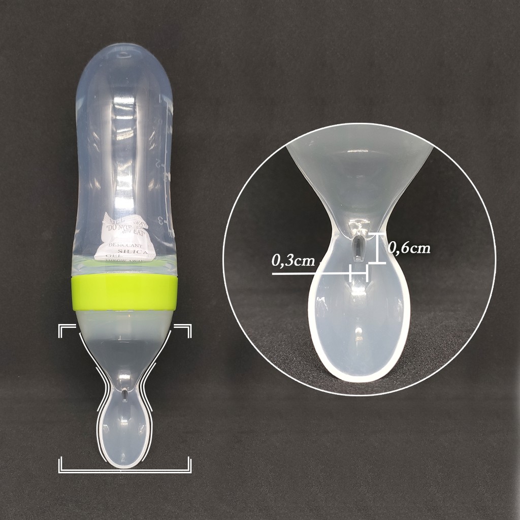 NUK Bình Đong Bằng Silicone An Toàn Dành Cho Trẻ Nhỏ 6 Tháng