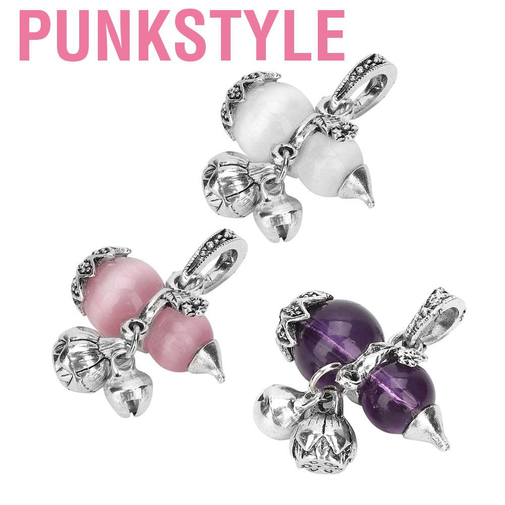 Mặt Dây Chuyền Đá Opal Phong Cách Punk