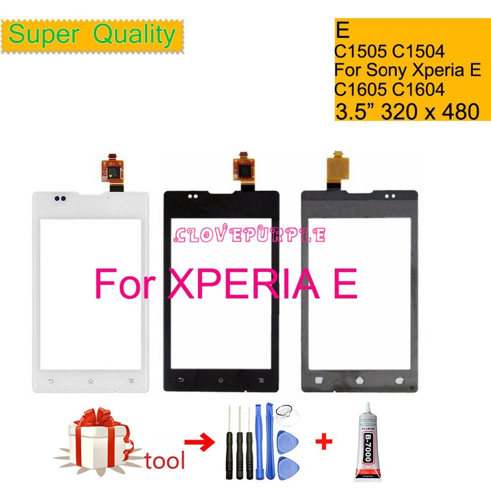 Màn Hình Cảm Ứng 3.5 "Cho Sony Xperia E C1505 C1504 C1605 C1604