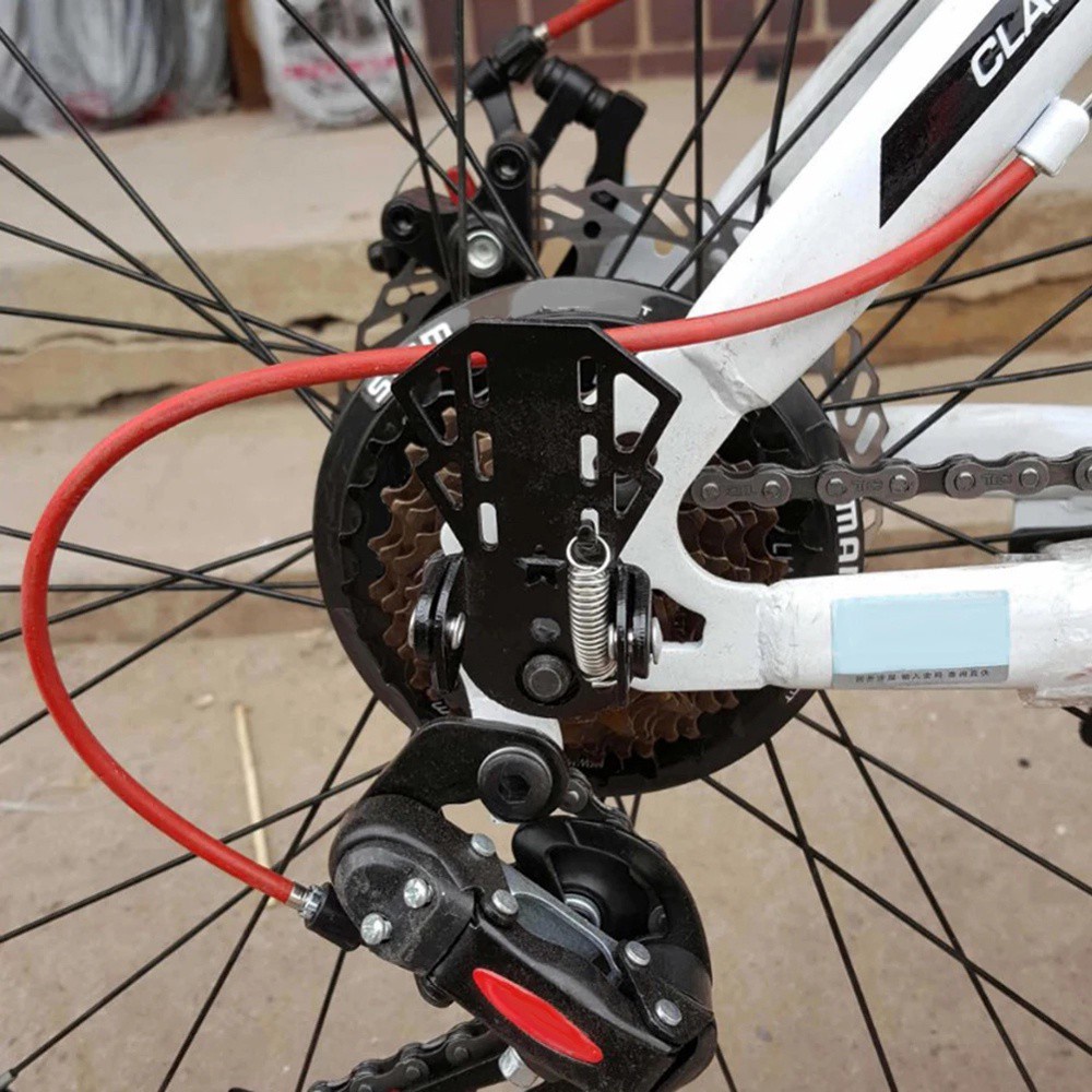 Cặp Bàn Đạp Để Chân Bằng Kim Loại Màu Đen Nhiều Màu Cho Xe Đạp