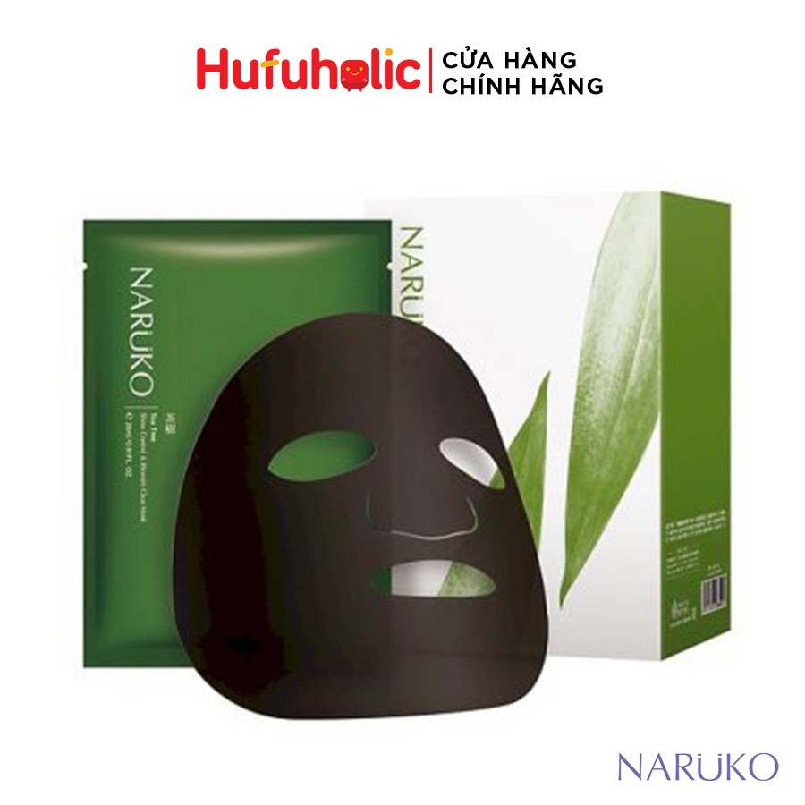 NARUKO - Mặt nạ Tràm Trà [Hộp/Combo 10m] Tea Tree (Trung - Đài) NRK066 NRK067