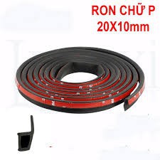 [ ⚡Free Ship 50k⚡] Ron Gioăng Cao Su Chữ P Dài 5 Mét Dán Cửa Xe Hơi Ô Tô Chống Ồn Giữ Nhiệt