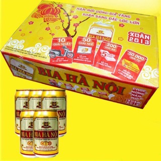 Bia Hà Nội Tết 2018 330 mL 24 Lon