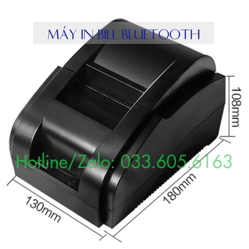 Máy in bill bluetooth Xprinter (Kết nối Bluetooth hoặc USB) Tặng 5 cuộn giấy K57 | BigBuy360 - bigbuy360.vn