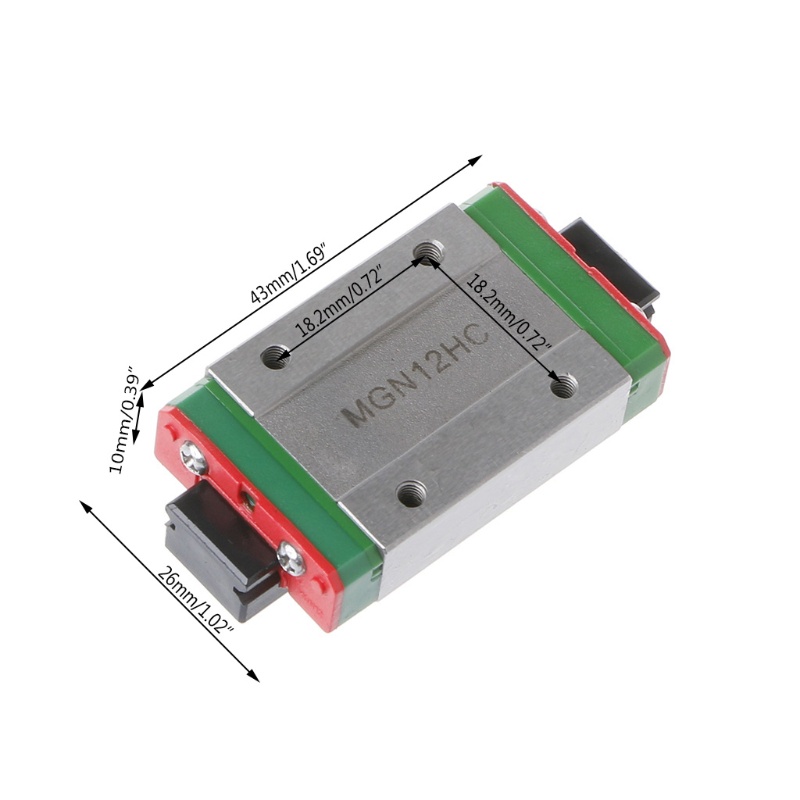 Khối Trượt MGN12H Cho Máy In 3D CNC Mới