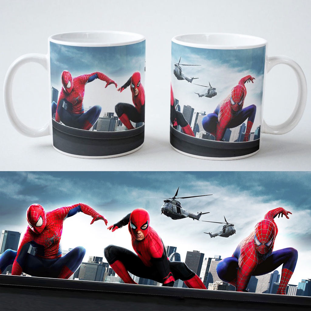Cốc Sứ Spider Man Nhiều Mẫu, Cốc Spider Man Loại 1, Cốc Marvel