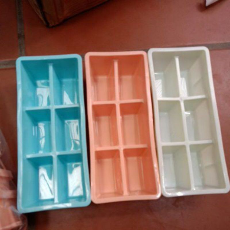 Set 3 Vỉ đá, khay đá dẻo 6 viên Việt Nhật an toàn tuyệt đối