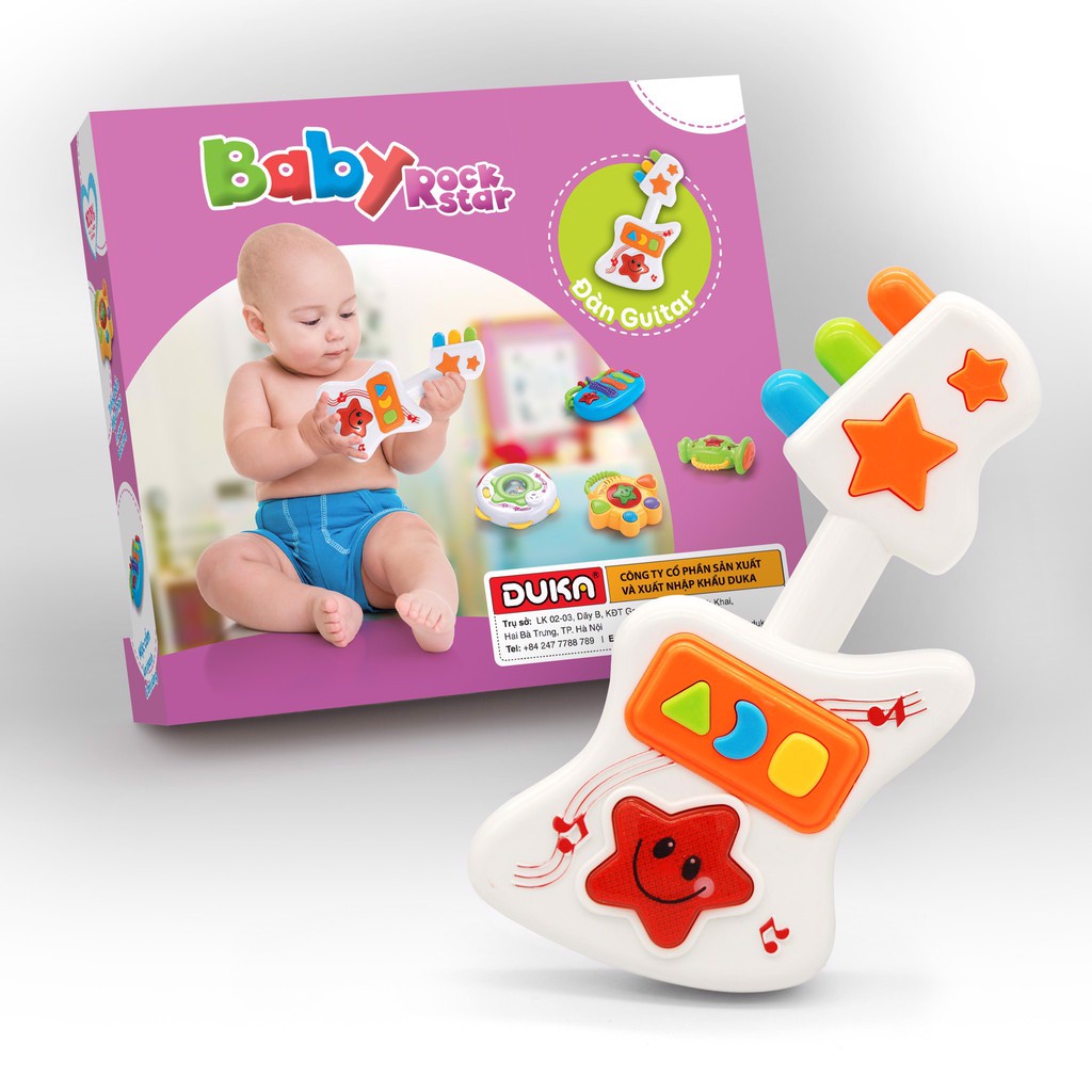 Đồ Chơi Duka  Baby Rock Star - Đàn Guitar - ML