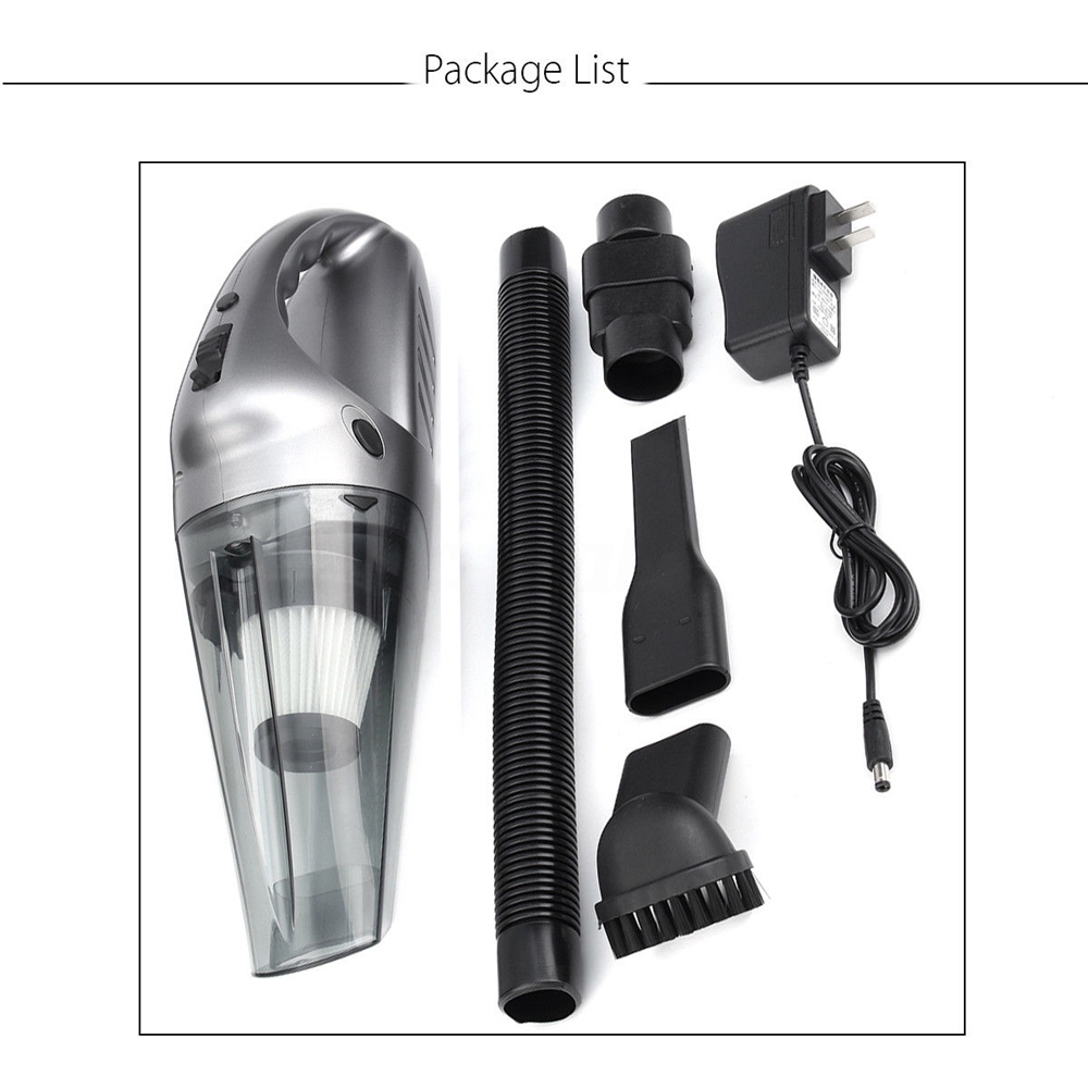 Máy hút bụi không dây cho xe hơi 120W kèm phụ kiện | BigBuy360 - bigbuy360.vn