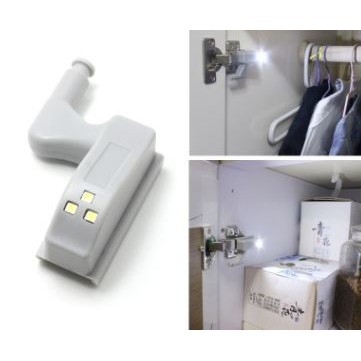 Bộ đèn led dùng pin gắn cửa tủ vô cùng tiện lợi Tặng kèm pin