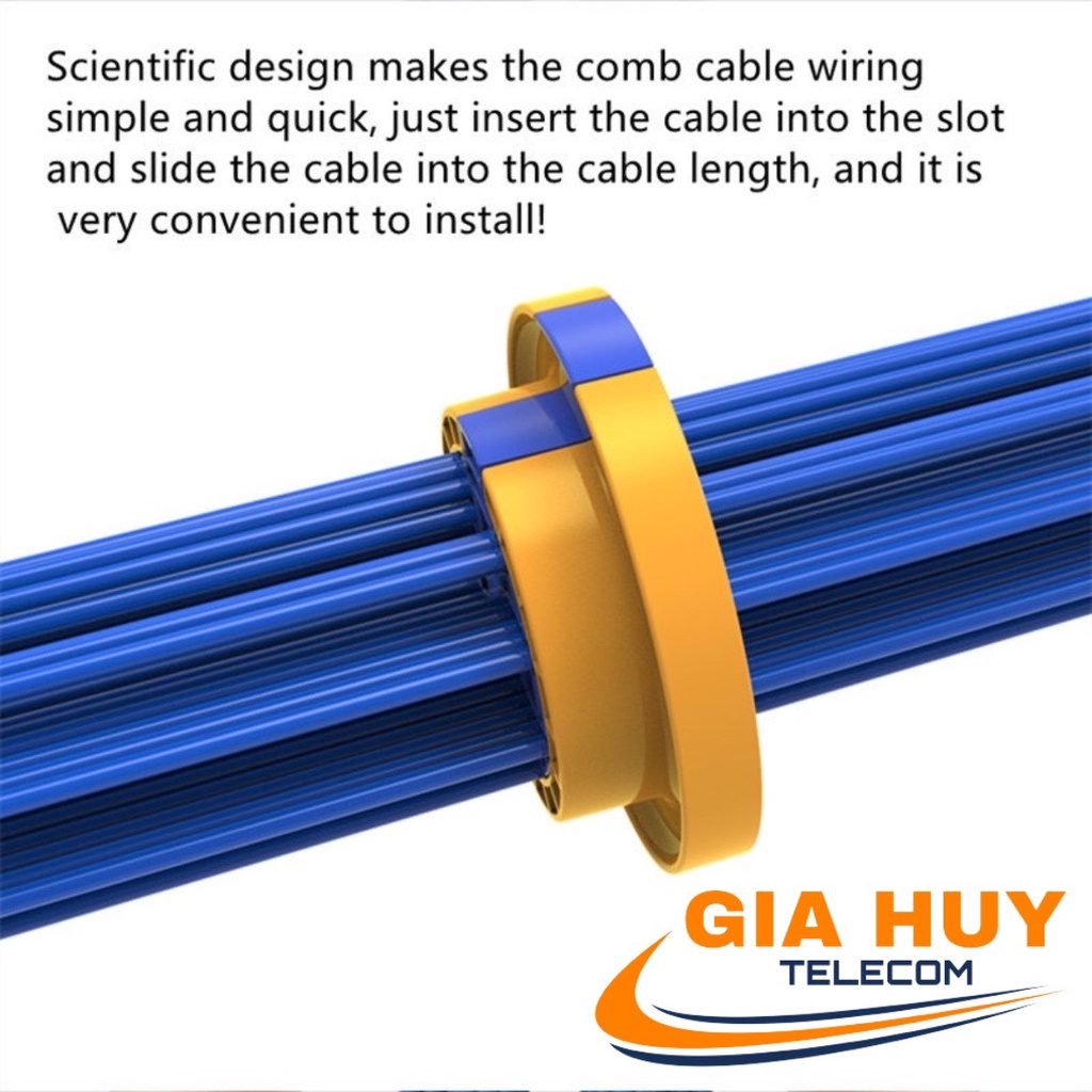 Dụng cụ lược chải cáp, hỗ trợ bó dây cáp