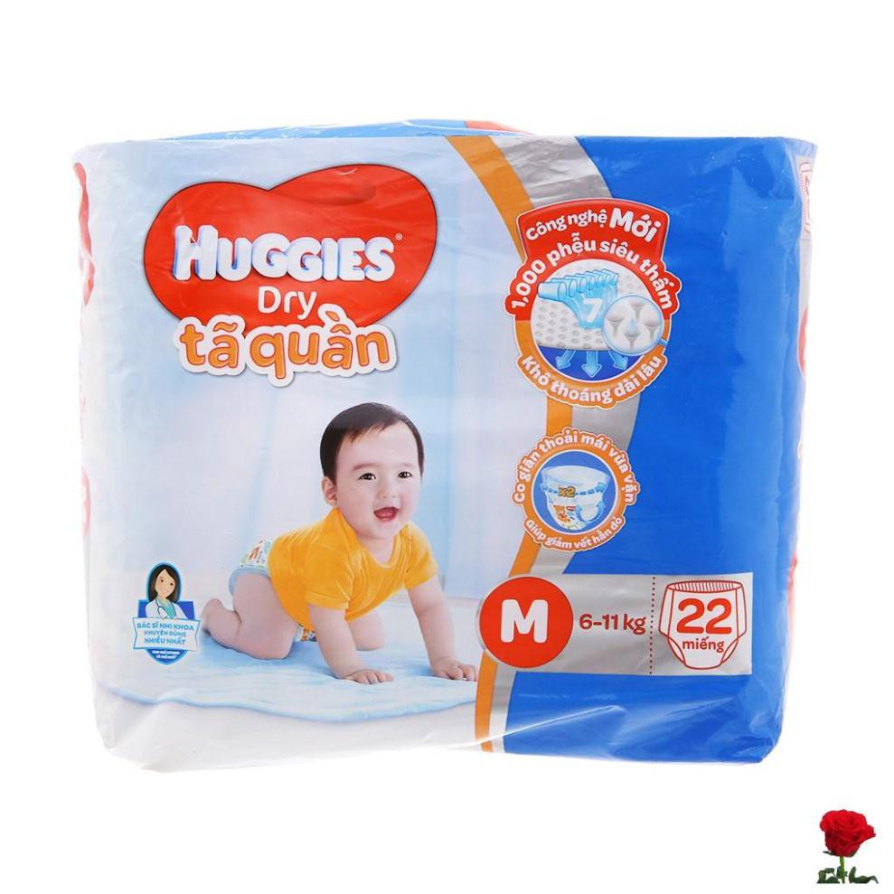 Tã quần Huggies Dry size M 22 miếng (cho bé 6 - 11kg) 123