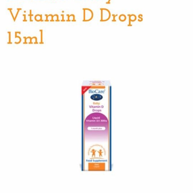 D3 biocare vitamin d3 cho bé biocare vitamin D drops