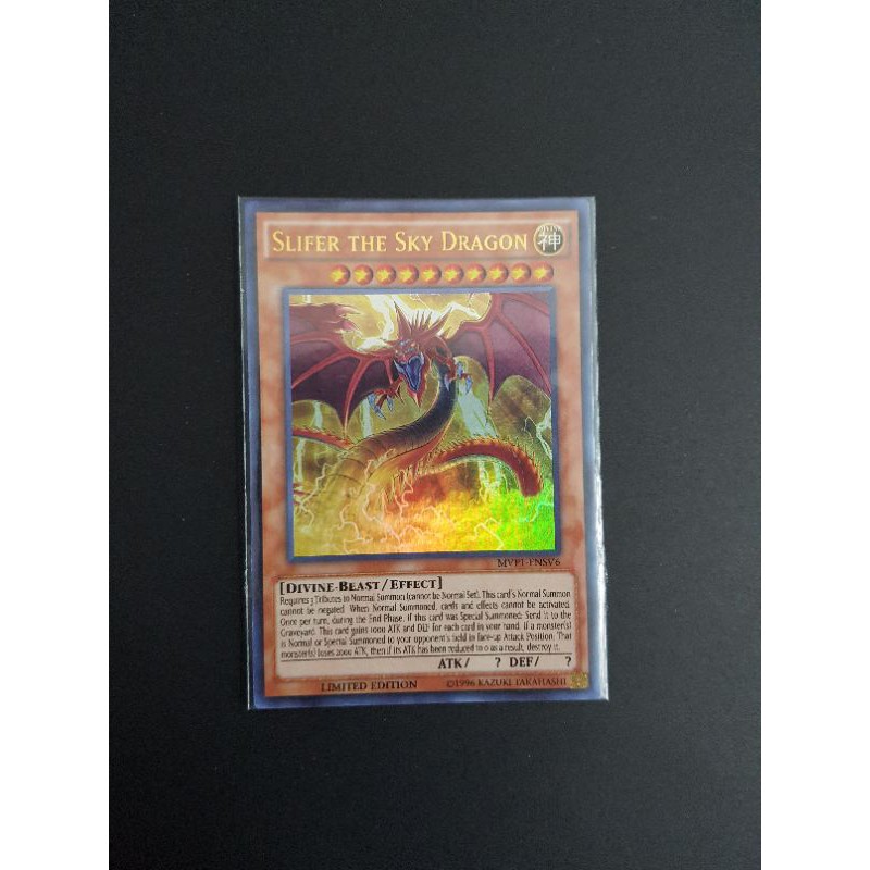 Lá bài Yugioh MVP1-ENSV6 Slifer The Sky Dragon -Ultra Rare