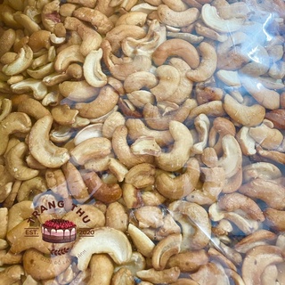 Hạt điều bể đôi rang muối 500g - Hạt điều vỡ rang muối loại đẹp không sạn