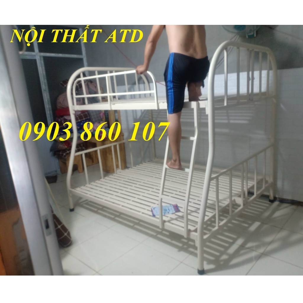 Giường tầng sắt giá rẻ lớn đủ kích thước tphcm bình dương