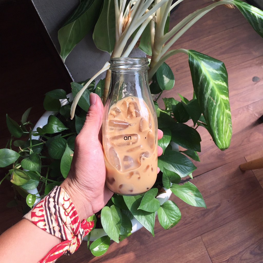 Bình "An" thuỷ tinh nhỏ 310ml - Quà tặng văn vở