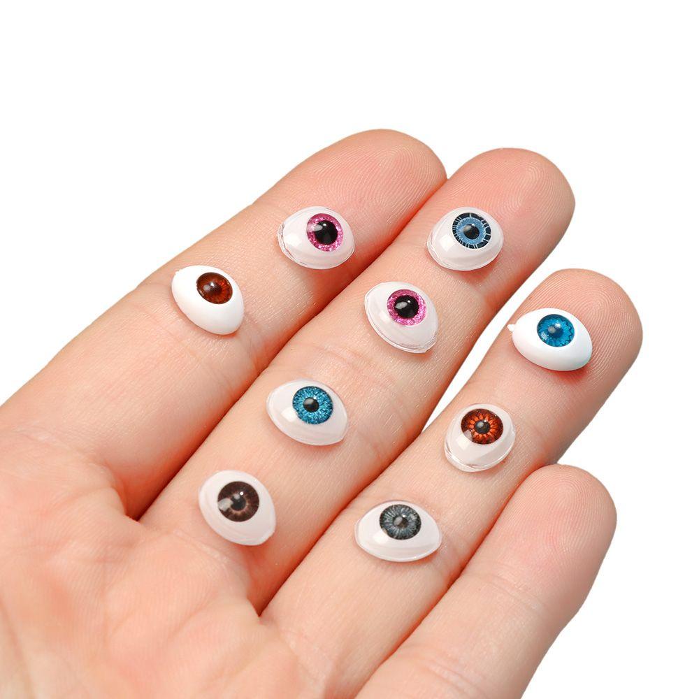 1 Cặp Mắt Búp Bê 10mm Dùng Làm Đồ Thủ Công