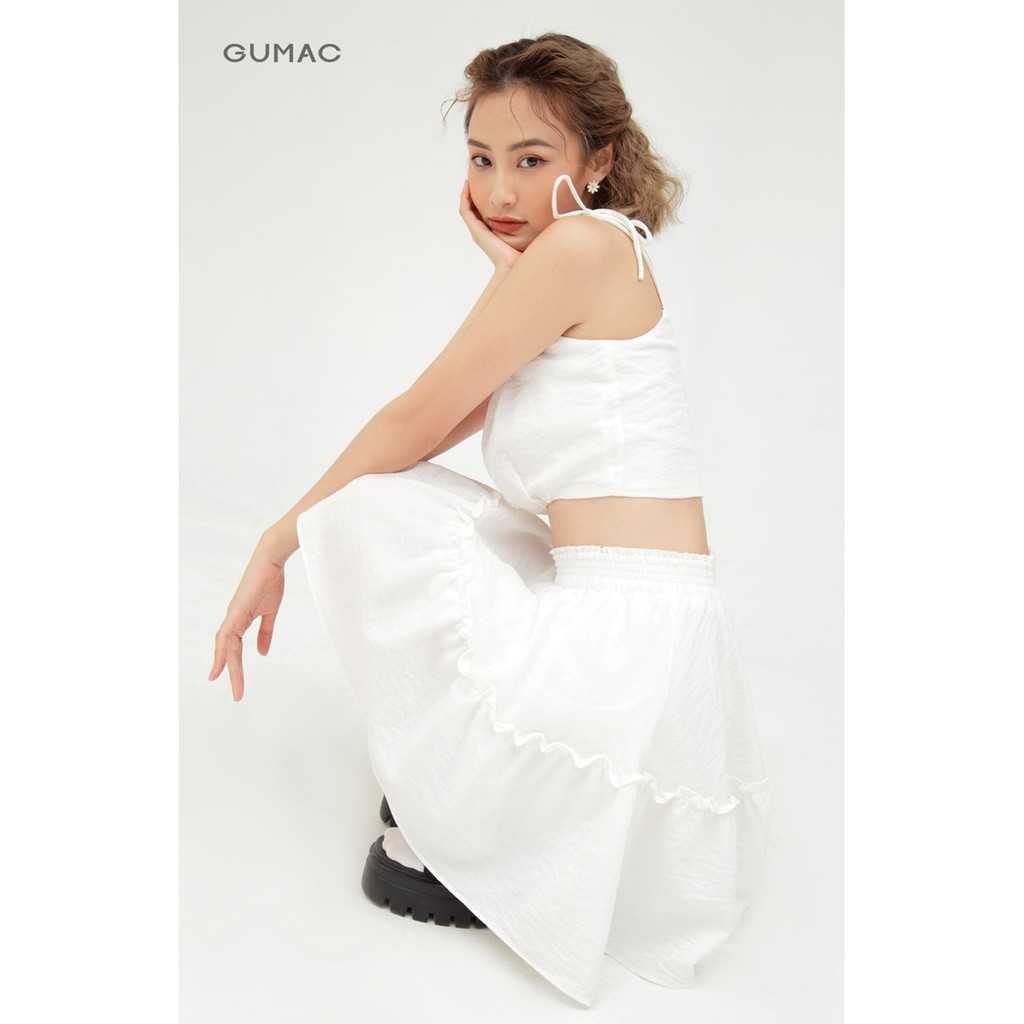Chân váy bèo tầng GUMAC VB576 | BigBuy360 - bigbuy360.vn