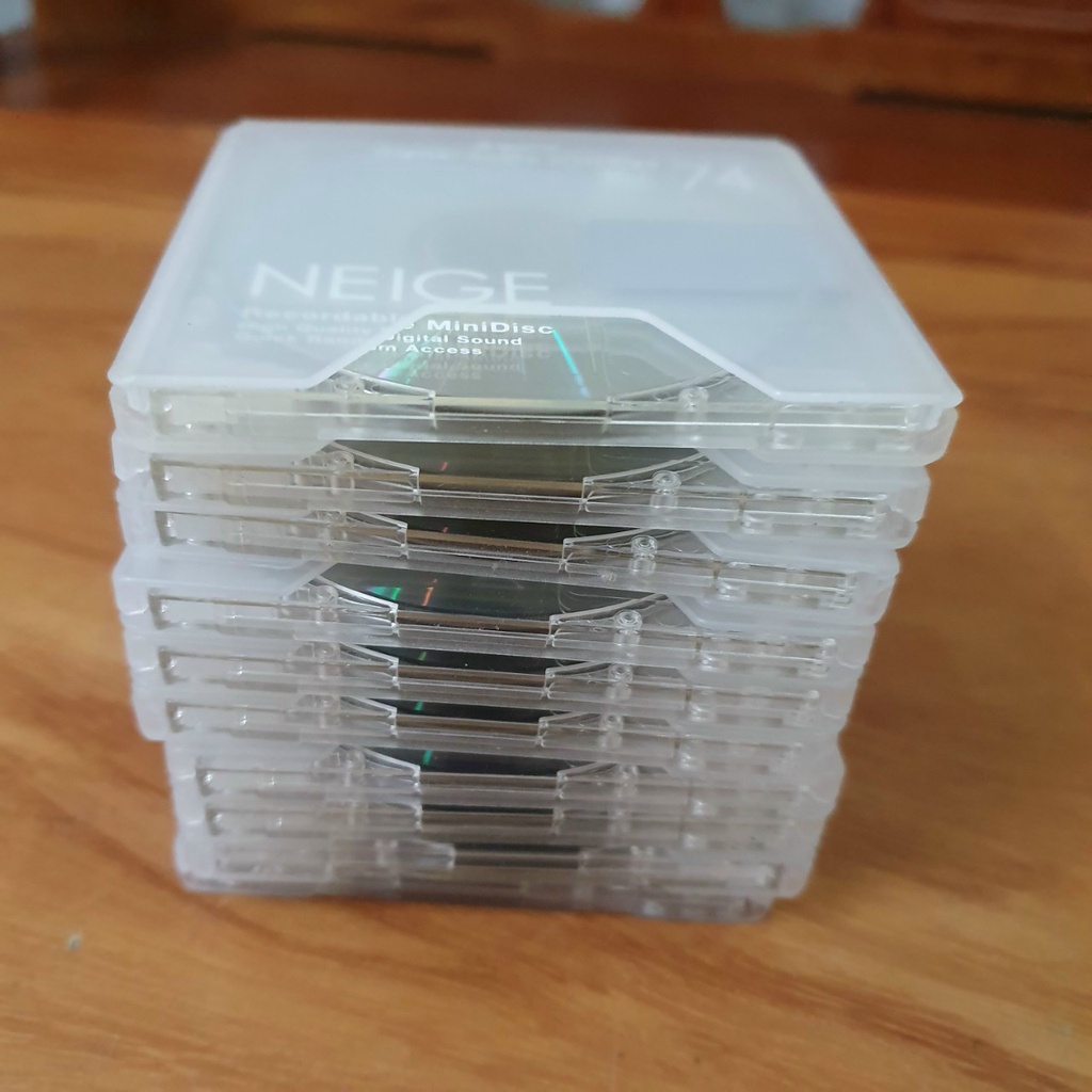 Đĩa trắng MD sony có hộp