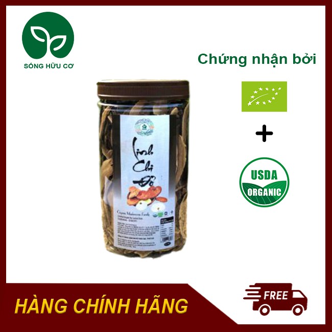 Nấm Linh Chi đỏ Organic (thái lát) 200g