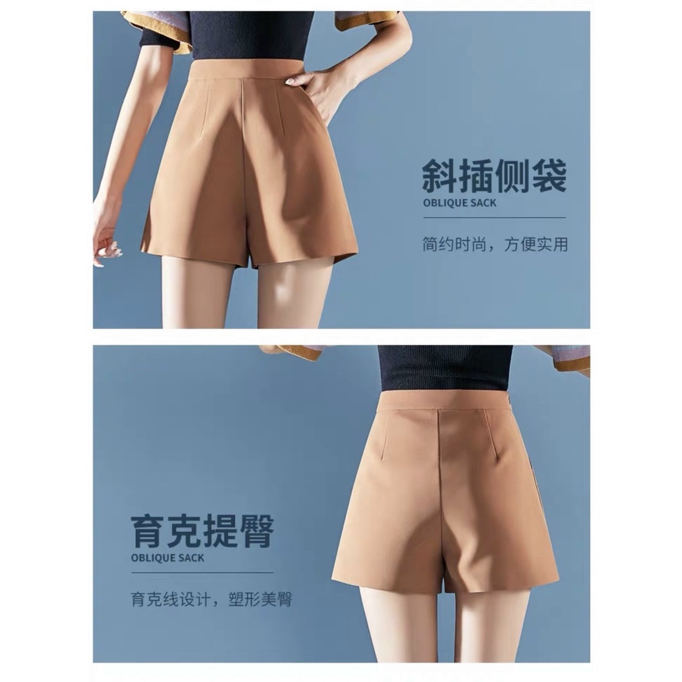 quần đùi nữ vải tuyết mưa đẹp có 2 túi u